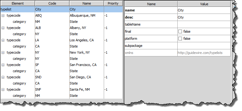 Result of following steps to create a static filter.