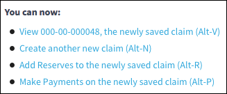 Bullet point text inputs.