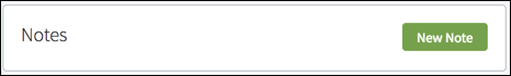 Notes field with New Note button.