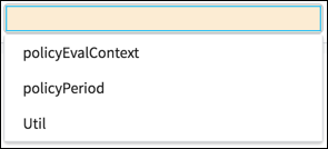 Blank autocomplete text field.
