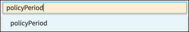 Autocomplete text field with user input narrowing down to a single option.