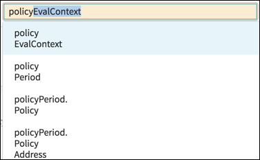 Autocomplete text field with user input.