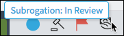 Example icon toolbar.