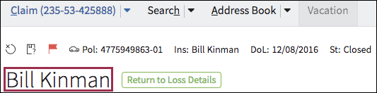 Page labeled Bill Kinman.