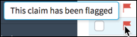 Tooltip over flag icon.