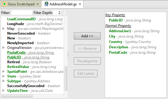GX model editor